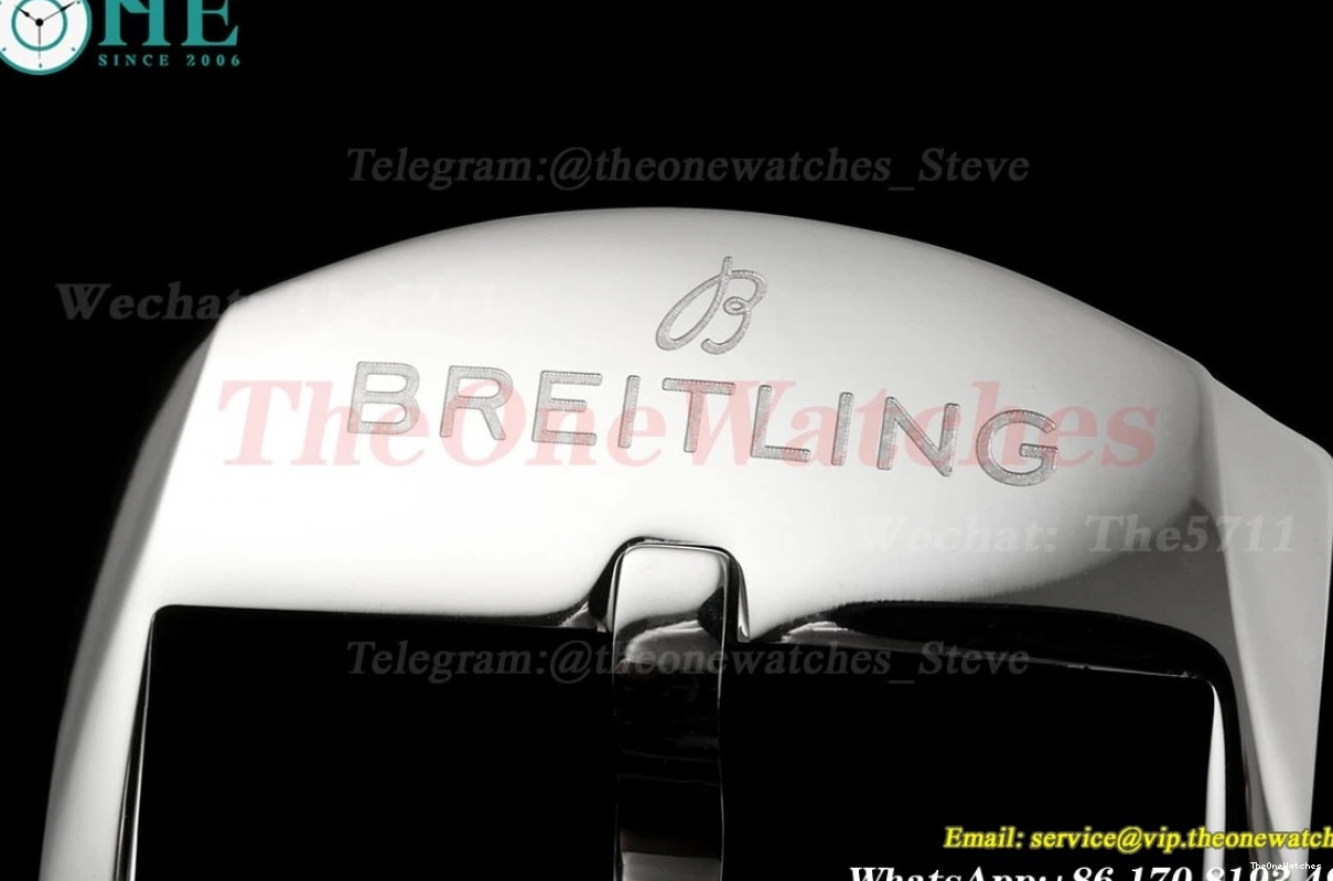 A2824 Blue Ice TF LE Dial 2024 41mm Navitimer 1 SS Date 0106